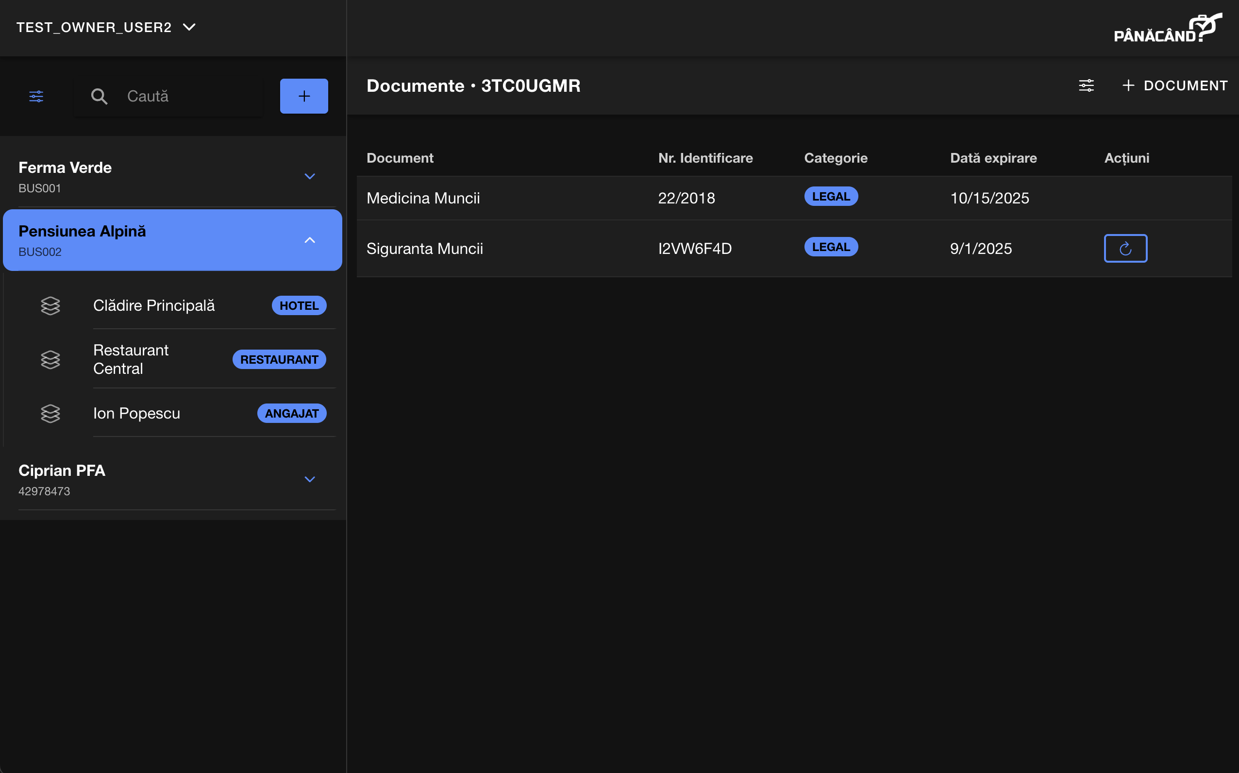 Setări notificări e-mail & SMS cu șabloane și frecvențe